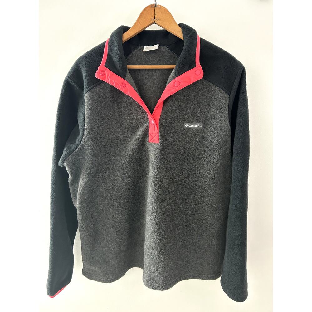 Vintage Columbia Fleece 1/4 Snap *Great Condition XL